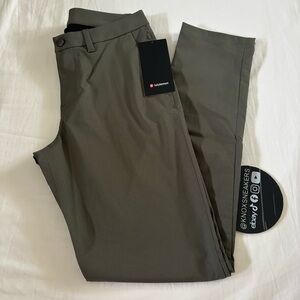 Lululemon ABC Classic-Fit Trouser 34”L *Twill  ARMG Army Green Men’s Size 29